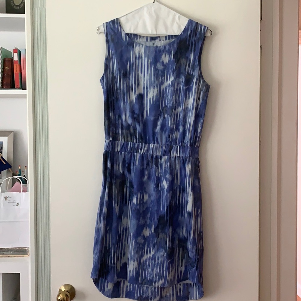 Athlete purple multicolored dress